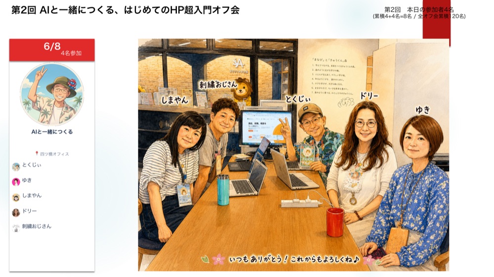 6/8 HP超入門 記念イラスト