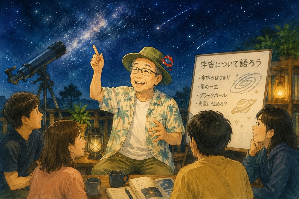 宇宙について語ろう