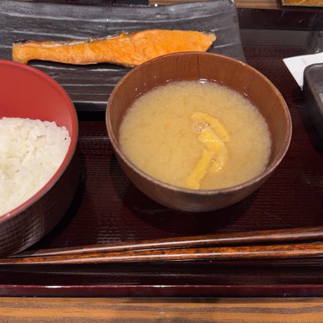 梅田で食べた焼魚定食